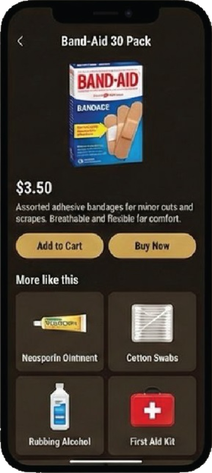 Crayv app, Product detail